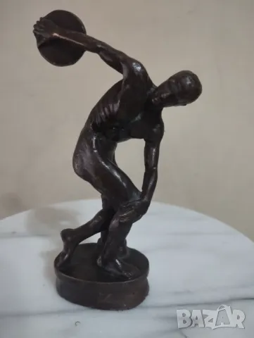 Бронзова статуетка-дискохвъргач
