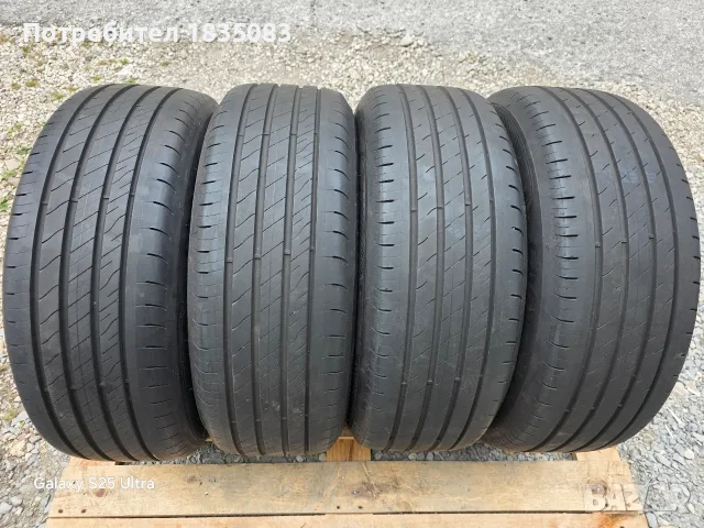 Лети джанти 16ки 5х112 VW + летни гуми 215/60/16 GoodYear, снимка 13 - Гуми и джанти - 56264935