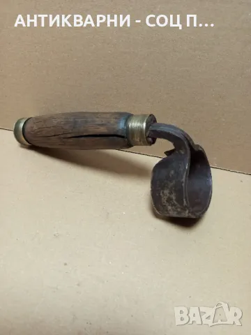 Стар Ръчно Кован Инструмент За Дълбане., снимка 4 - Антикварни и старинни предмети - 50212285