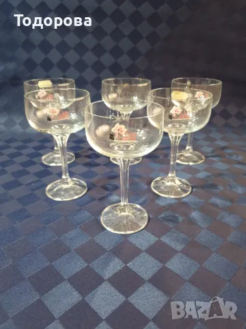 WMF - комплект кристални чаши за шампанско