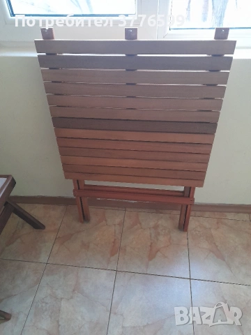 Градинска маса , снимка 2 - Градински мебели, декорация  - 53987942