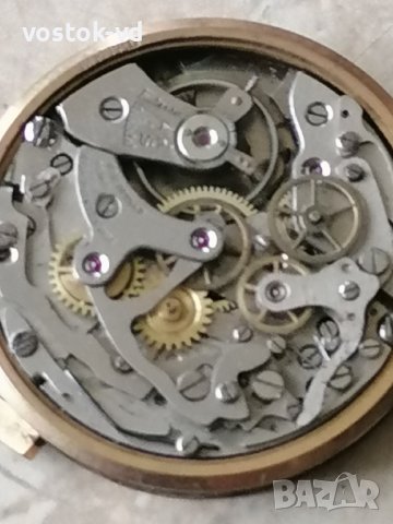 ULTIMOR CHRONOGRAFFE SWISS - РАБОТЕЩ МЕХАНИЗЪМ , снимка 2 - Антикварни и старинни предмети - 42757938