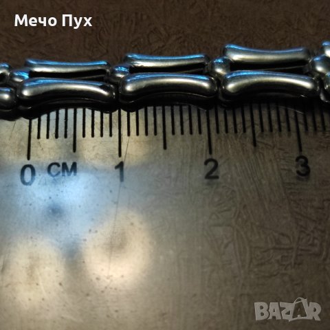 Сребърно полутвърдо колие (267), снимка 11 - Колиета, медальони, синджири - 44424383