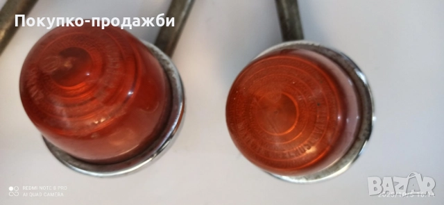 3 броя мигачи за Ява и чз със държачите в отлично състояние мигачи за Java и cz , снимка 4 - Части - 52022394