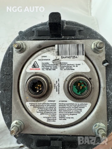 Airbag Еърбег за волан БМВ е46 е53 BMW e46 e53 , 33109680803X, снимка 5 - Части - 51389009