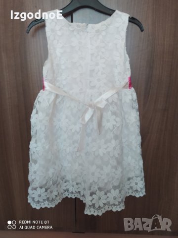 Разкошна рокля за повод, сватба или кръщене, снимка 3 - Детски рокли и поли - 29687833