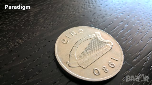 Монета - ЕЙРЕ - 10 пенса | 1980г., снимка 2 - Нумизматика и бонистика - 29450278