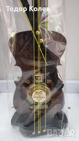 Подарък дървена цигулка с бутилка. , снимка 2 - Други - 50311511