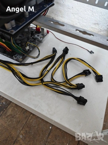 Майнинг риг 10x RX 6600 Pulse Идеален за Солари, снимка 6 - Други - 54339144