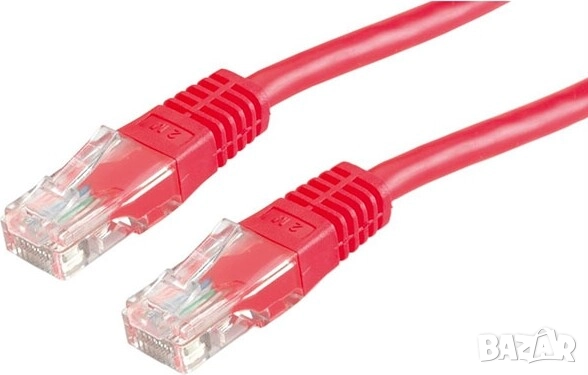 Roline Patch cable UTP Cat. 5e 15m, Red