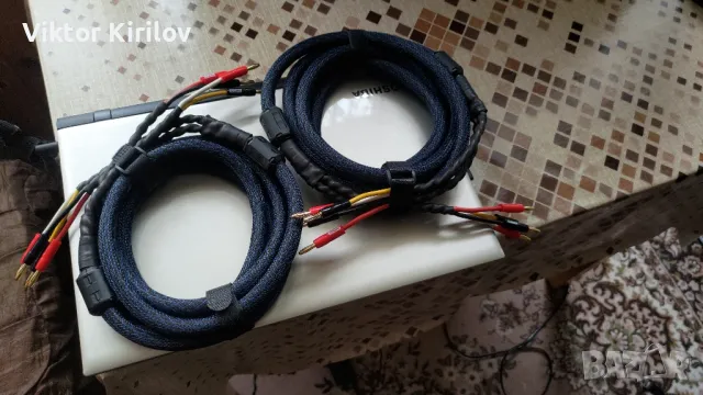 Кабел за тонколони (bi wire), снимка 2 - Тонколони - 49846804