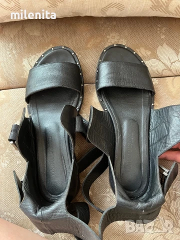 Готини сандали от ест. кожа Dario Bruni и Vagabond 37 номер, снимка 8 - Сандали - 49386176