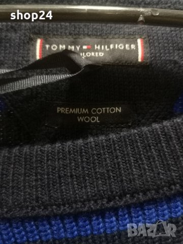 Tommy Hilfiger Блуза Вълна/ Памук /Мъжка XXL, снимка 8 - Пуловери - 34292756