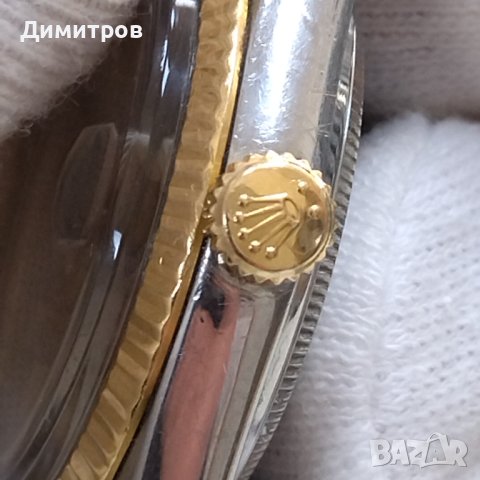 ROLEX Datejust 16013, 18к Gold&Steel, 36mm/злато+стомана/ - оригинал, снимка 8 - Мъжки - 44163033