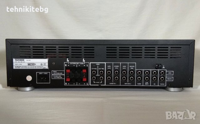 ⭐⭐⭐ TELEFUNKEN HA-880 ⭐⭐⭐  Хубав и мощен немски усилвател , 2 х 90 вата, снимка 5 - Ресийвъри, усилватели, смесителни пултове - 31049128