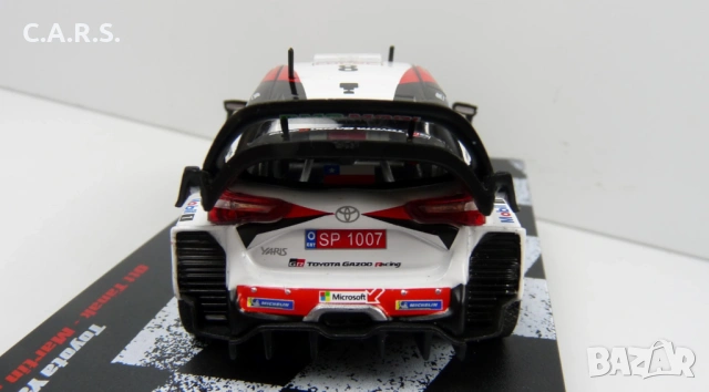 Метална количка Toyota Yaris WRC - Мащаб 1:43, снимка 5 - Колекции - 54147677