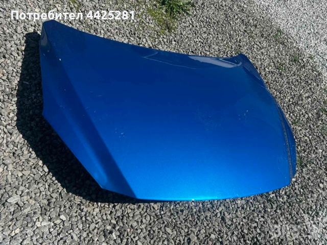 преден капак Mazda 2  алуминиев 2014-2022 г. #007S., снимка 2 - Части - 54319758