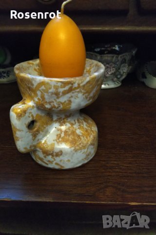 Ретро порцеланова свещник 