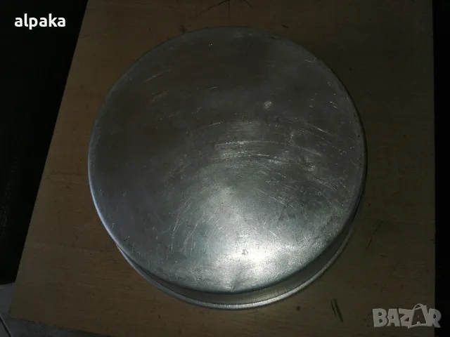 Продавам голяма кръгла алуминиева тава 35/10см #570, снимка 3 - Съдове за готвене - 50125336