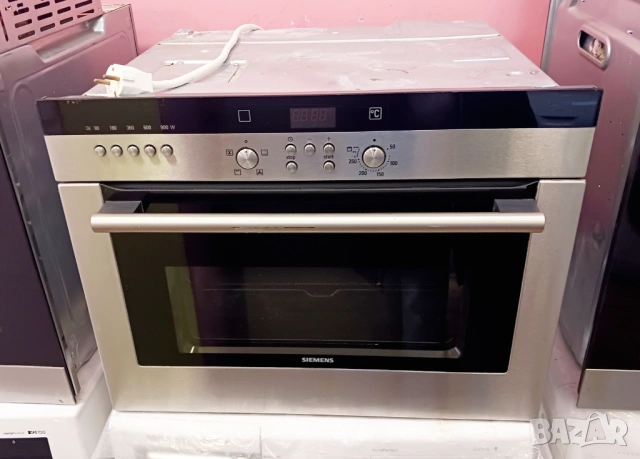 Комбинирана фурна + микровълнова SIEMENS - за вграждане, снимка 2 - Печки, фурни - 53884292