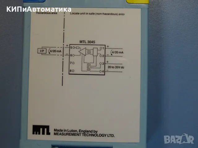 изолационен драйвер MTL 3045 isolator driver 4/20mA MTL 3000 series 125mA, снимка 4 - Резервни части за машини - 49752736