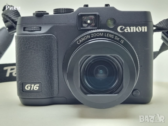Canon PowerShot G16 Digital Camera 12.1MP 1080P/60p HD, снимка 7 - Фотоапарати - 52727740