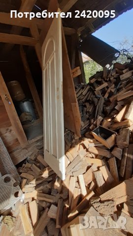 Продавам дървена врата-80лв, снимка 2 - Интериорни врати - 30171291