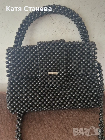Дамска чанта от мъниста, снимка 3 - Чанти - 51280150