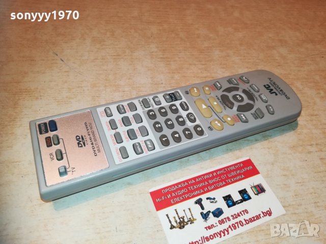 поръчано-JVC BIG REMOTE HI-FI VIDEO & DVD 0602210805, снимка 4 - Други - 31700976