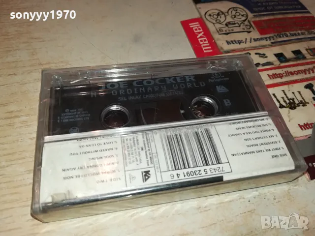 JOE COCKER-NEW ORIGINAL TAPE 1504251519, снимка 6 - Аудио касети - 49905889