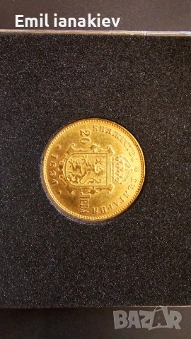 Златна Монета 20 Лева 1894, снимка 3 - Нумизматика и бонистика - 53959370