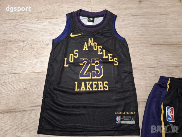 Детски баскетболен екип на Лейкърс #Леброн Джеймс #23!!!, снимка 2 - Баскетбол - 52055039