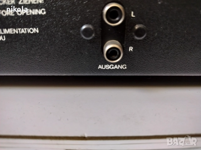 Перфектен сет UHER:Предусилвател стъпало и грамофон-430лв, снимка 12 - Аудиосистеми - 52118049