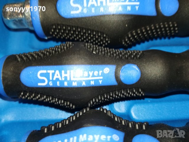 ЯКИ УДАРНИ ОТВЕРТКИ 12БР В КУФАР 0509221159, снимка 13 - Отвертки - 37904640