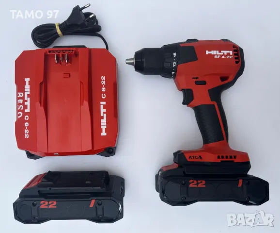 Hilti SF 4-22 ATC Nuron - Нов! Безчетков винтоверт 2x22V 4.0Ah 2024г.