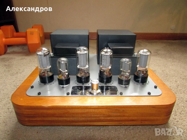 Лампов усилвател клас А, снимка 2 - Ресийвъри, усилватели, смесителни пултове - 52254769