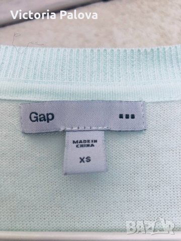 Тънка жилетка GAP,памук 100%, снимка 3 - Жилетки - 31459924
