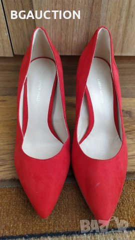 Чисто нови официални червени обувки висок ток Karen Millen EU 40, снимка 10 - Дамски обувки на ток - 38101550
