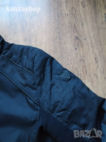 Guess Men's Long Sleeve Liam Iridescent Moto Jacket - страхотно мъжко яке Л, снимка 9 - Якета - 52228241