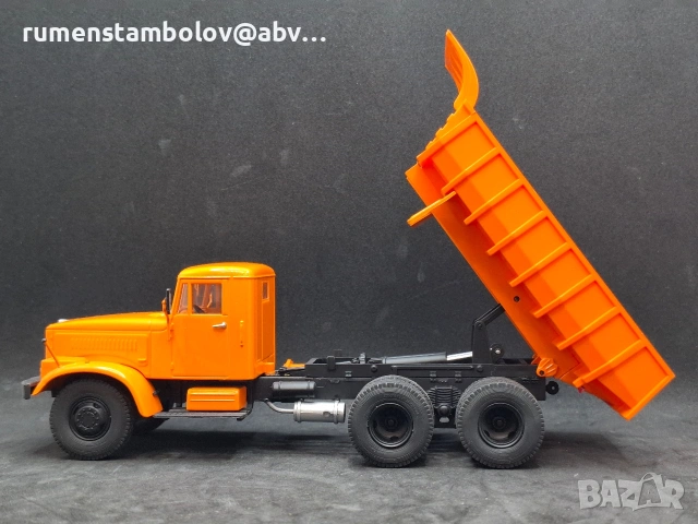 КраЗ 222 - Самосвал, SSM, 1:43, нов, снимка 2 - Колекции - 53928372