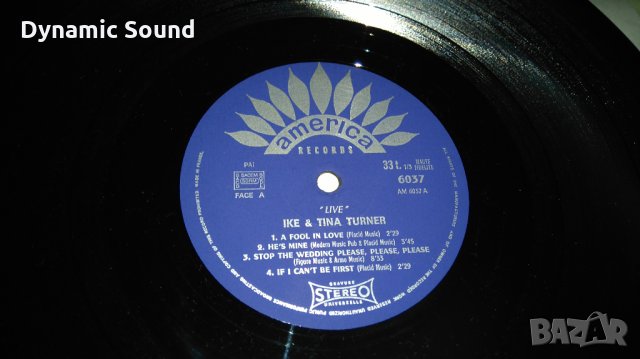 Грамофонна плоча  Queen ‎–  Ike & Tina Turner ‎– Live! , снимка 2 - Грамофонни плочи - 29791234