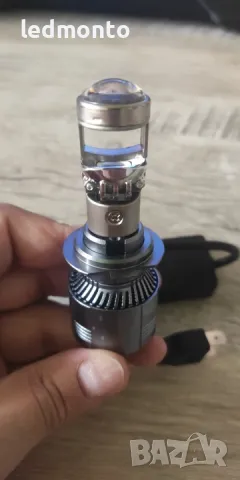 H7 LED Крушки с Лупи 60W вградени лупи Х7 h7 monto.bg, снимка 3 - Аксесоари и консумативи - 47886851
