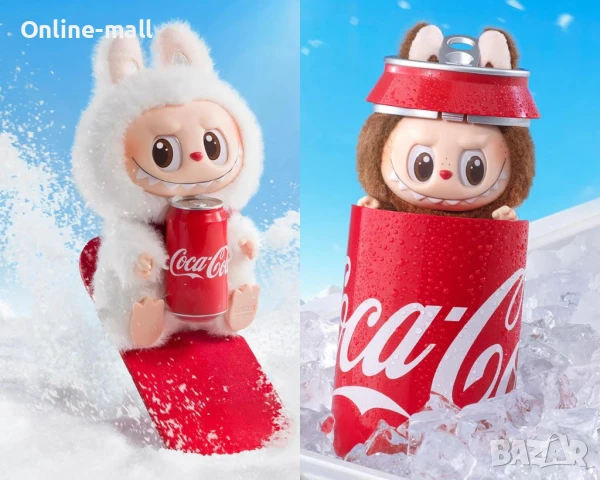 POP MART The Monsters Labubu Coca-Cola Лабубу ключодържател Кока Кола, снимка 3 - Други - 50470446