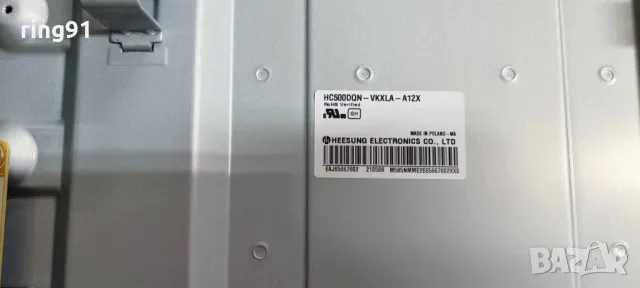 T-Con - PT500GT02-2-C-3 TV LG 50UN73003LA, снимка 3 - Части и Платки - 48808191