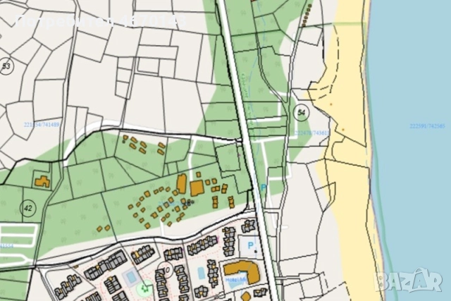 Урегулиран парцел с морска панорама на 200 метра от плаж Каваци, Созопол, снимка 3 - Парцели - 52671276