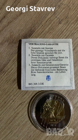 Медал,Плакет , 2 Евро Проба Ватикана -2006, снимка 5 - Нумизматика и бонистика - 53376966