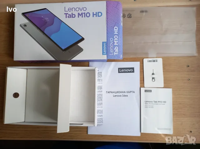 Lenovo Tab M10 HD 4GB/64GB (TB-X306F) – Пълен комплект с кутия + 2 калъфа, снимка 16 - Таблети - 55979437