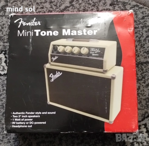 Fender Tone Master Mini Мини комбо усилвател, снимка 6 - Китари - 53882677