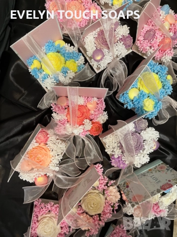  ръчно изработени букети в кутия са символ на стил, снимка 9 - Козметика за тяло - 51531040