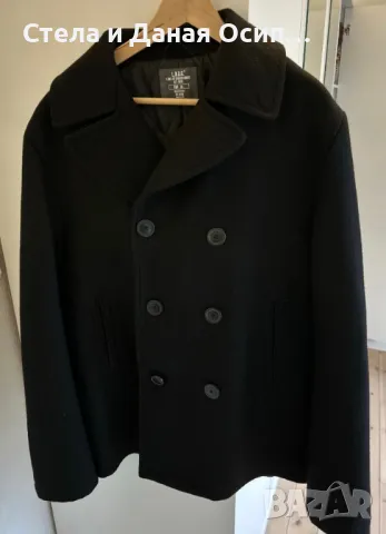 Вълнено мъжко палто